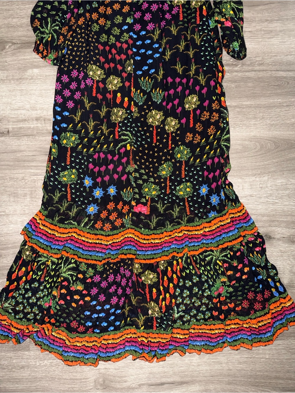 Farm Rio Fruit Garden Maxi Dress - Picture 11 of 12